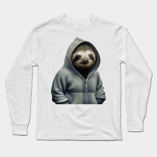 Sloth in a tracksuit Long Sleeve T-Shirt